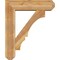 Ekena Millwork Balboa Craftsman Rough Sawn Bracket w/ Offset Brace, Western Red Cedar, 8"W x 30"D x 36"H BKT0806X30X36BOA04RWR - alternate 4